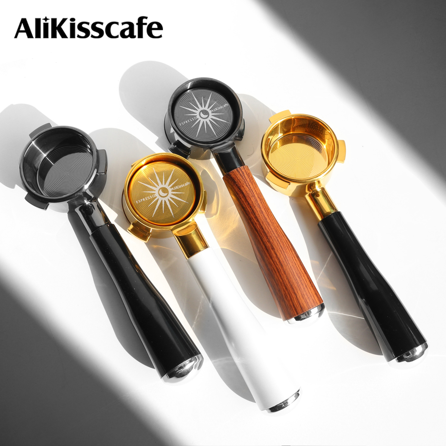 Naked Portafilter Bottomless - AliKisscafe 58mm Coffee Bottomless Portafilter Naked