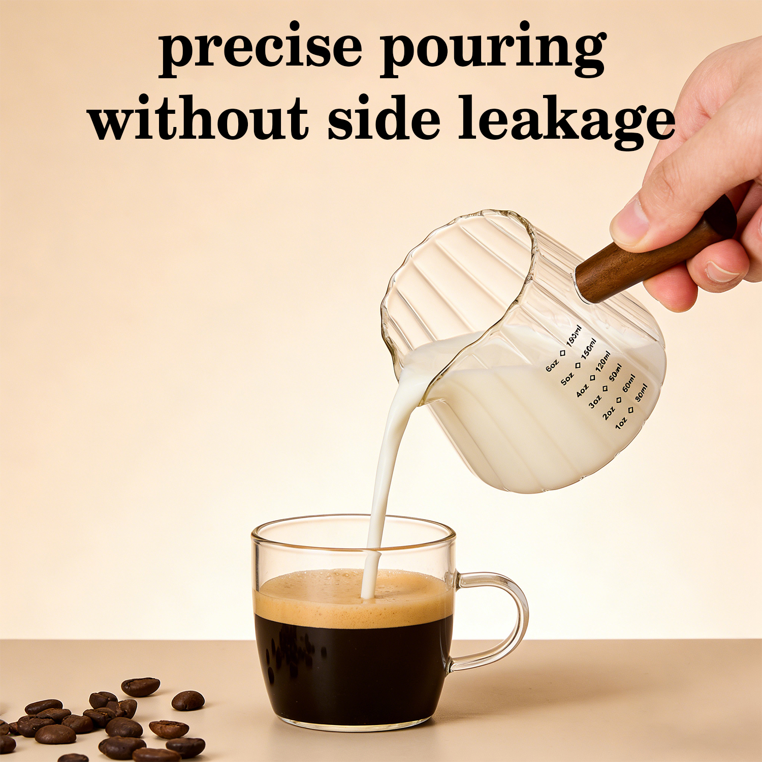 OANKR 6 oz Glass Measuring Cup - Espresso Shot Glass ulasan dan harga