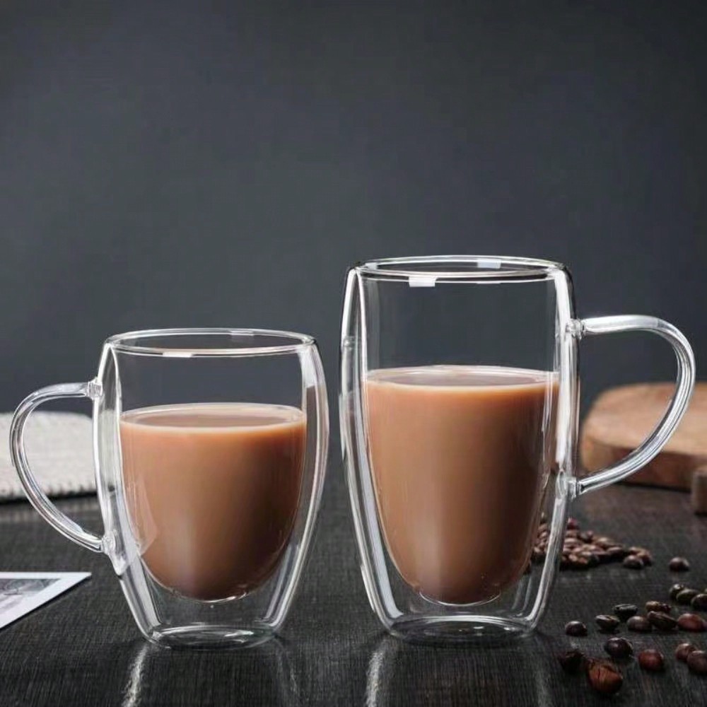 1PC Double Walled Glass Cups H - Espresso Shot Glass ulasan dan harga