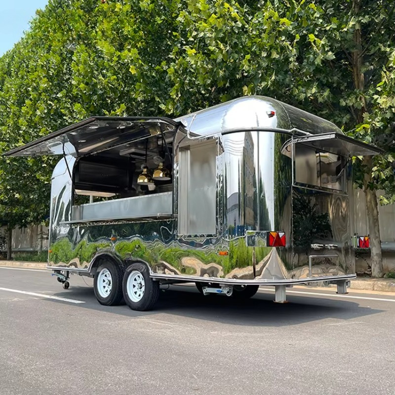 Fulai Mobile Bar Trailers Full - Mobile Coffee Van Equipment ulasan dan harga