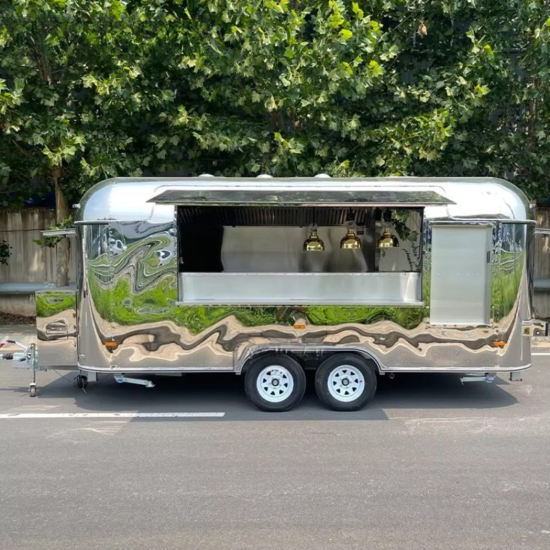 Fulai Mobile Bar Trailers Full - Mobile Coffee Van Equipment ulasan dan harga