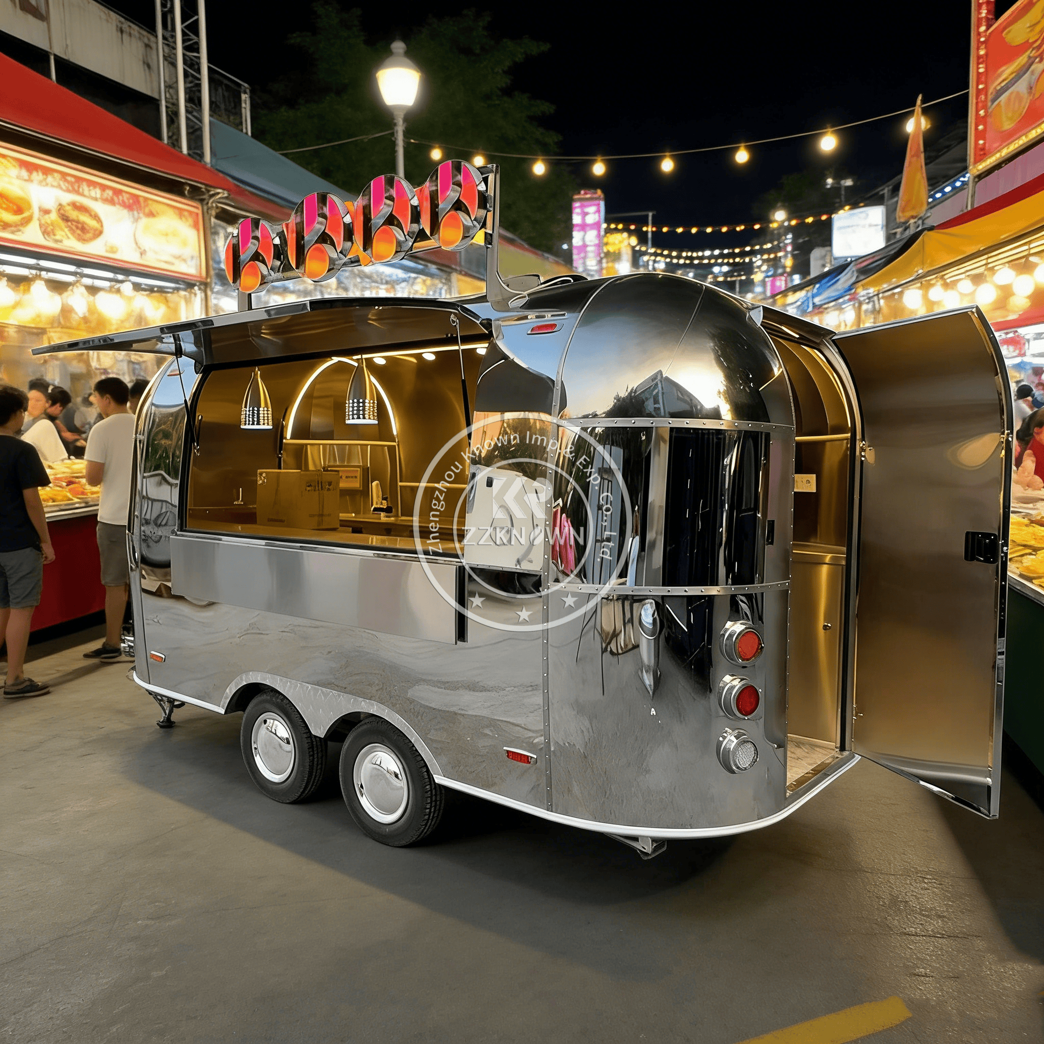 Commercial Fully-Equipped Mobi - Mobile Coffee Van Equipment ulasan dan harga