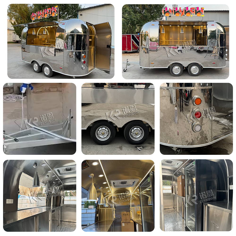 Commercial Fully-Equipped Mobi - Mobile Coffee Van Equipment ulasan dan harga
