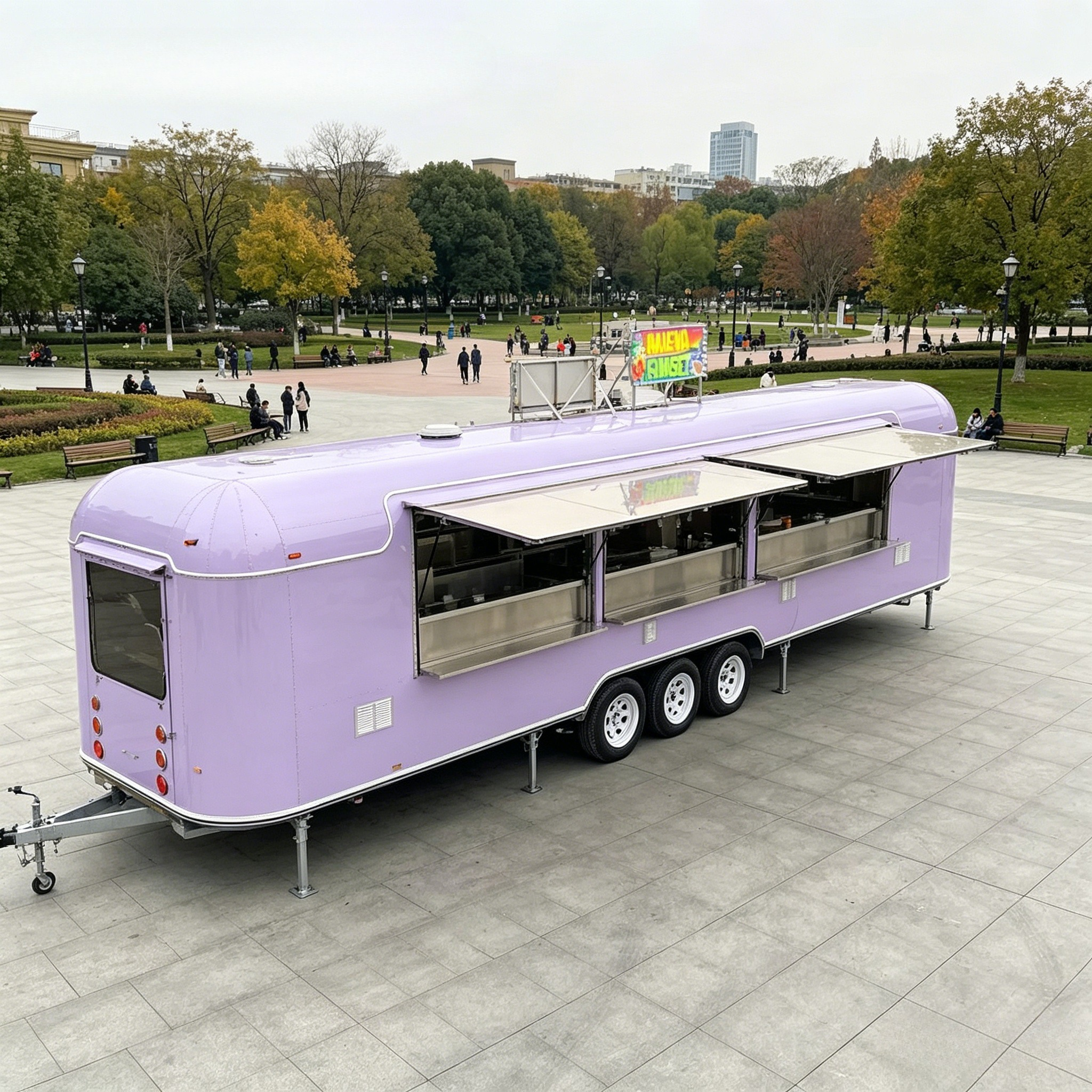 YG Custom Mobile Bar Catering  - Mobile Coffee Van Equipment ulasan dan harga