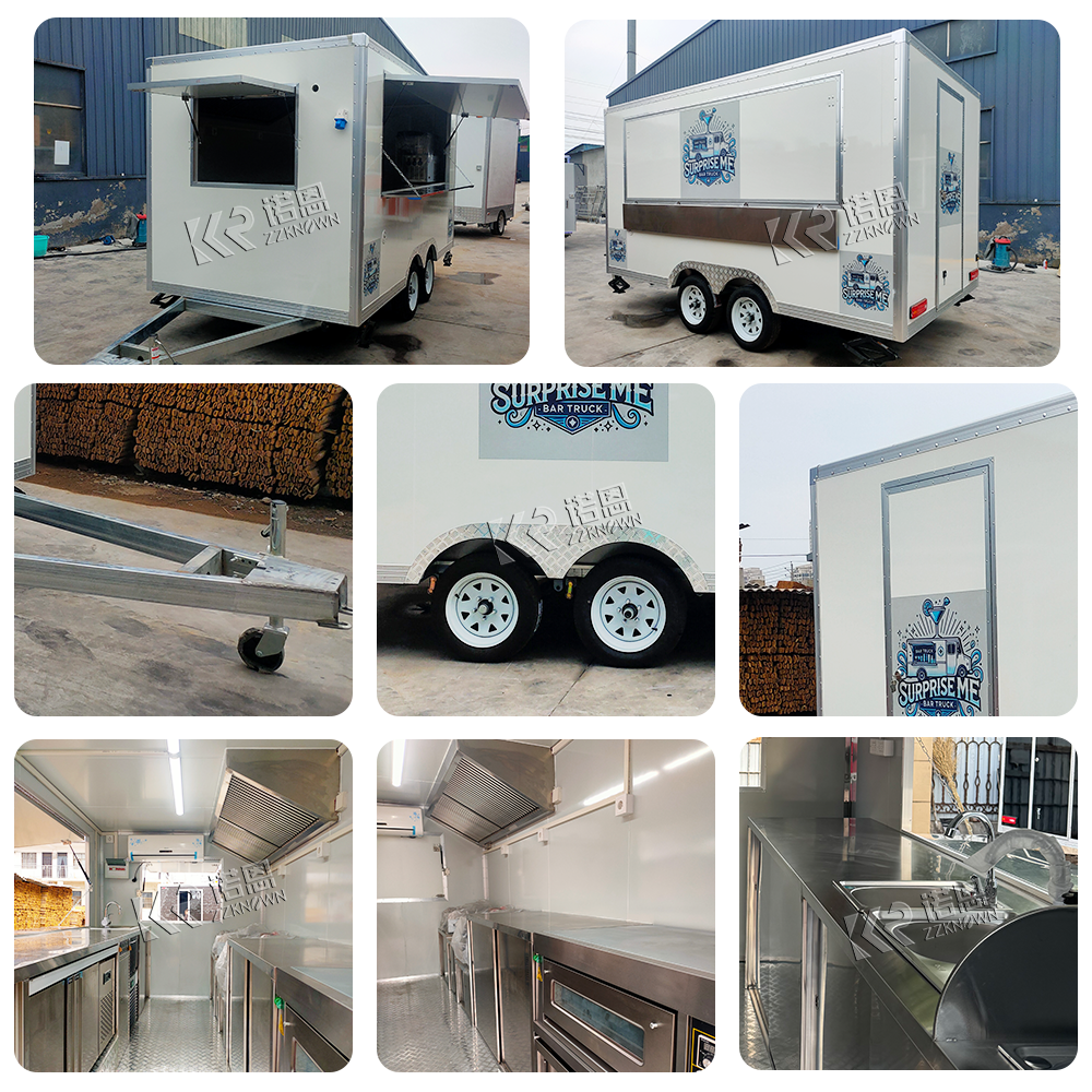 Coffee Trailers Fully Equipped - Mobile Coffee Van Equipment ulasan dan harga
