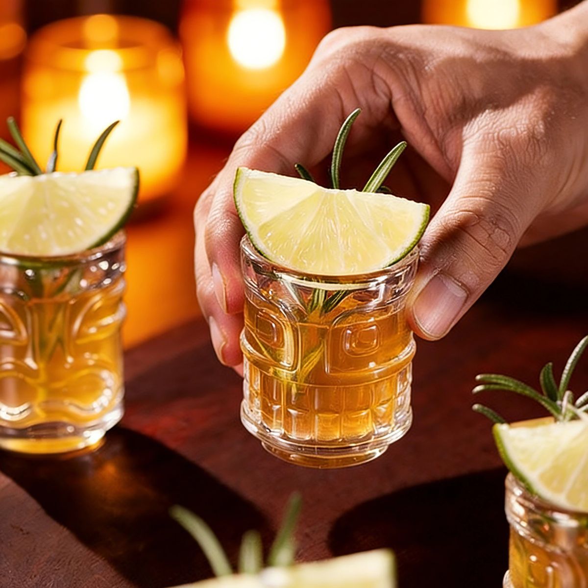 6Pcs Shot Glasses With Three D - Espresso Shot Glass ulasan dan harga