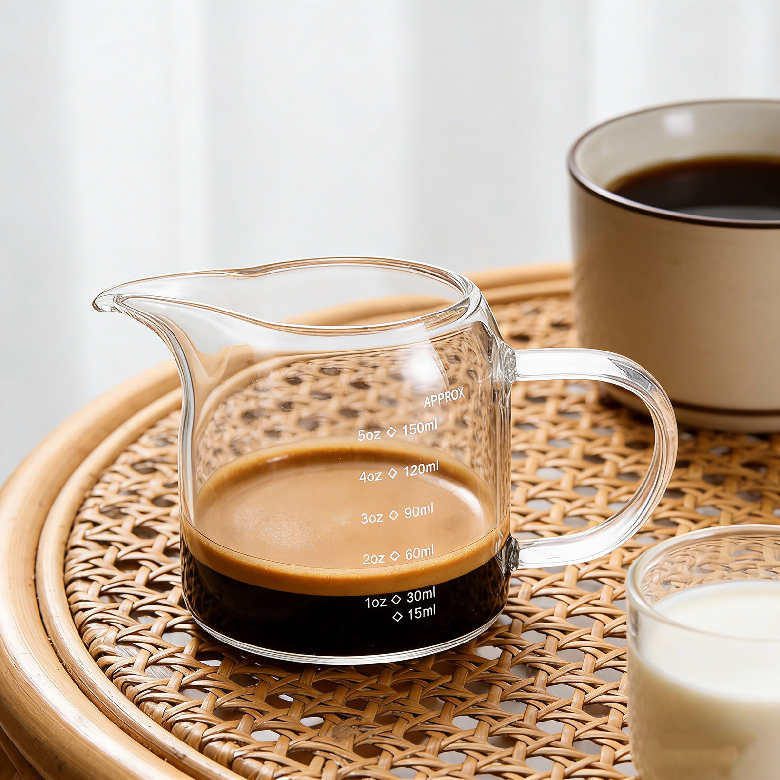 Glass Espresso Measuring Cup 1 - Espresso Shot Glass ulasan dan harga