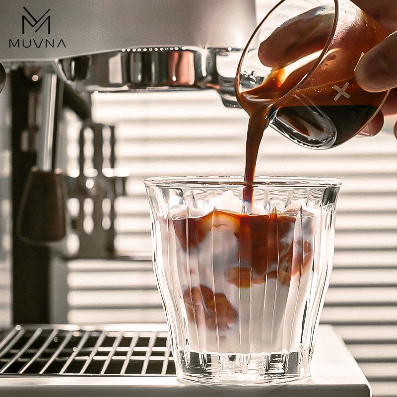 MUVNA Glass Coffee Cup 100ml 1 - Espresso Shot Glass ulasan dan harga