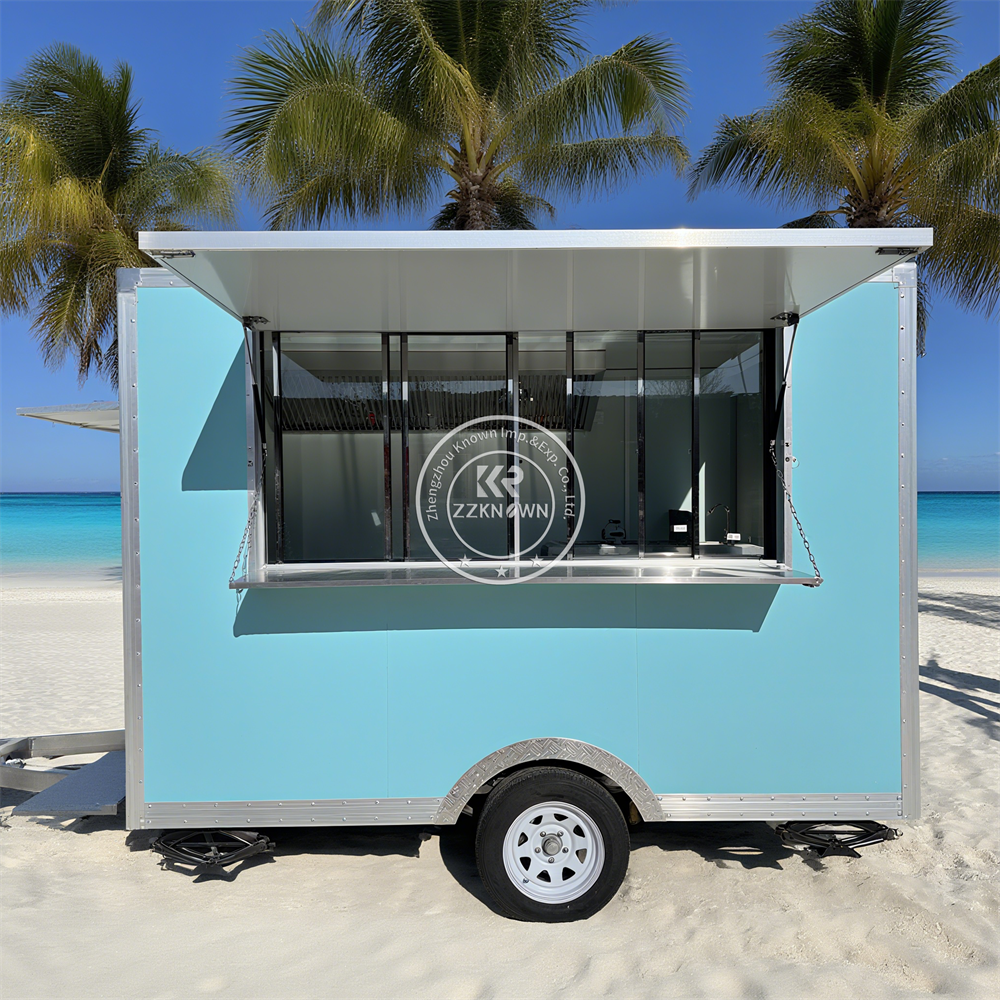 Street Custom Food Trailers Fu - Mobile Coffee Van Equipment ulasan dan harga