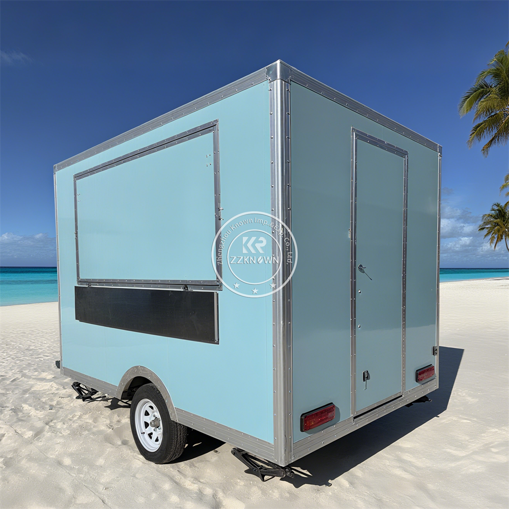Street Custom Food Trailers Fu - Mobile Coffee Van Equipment ulasan dan harga