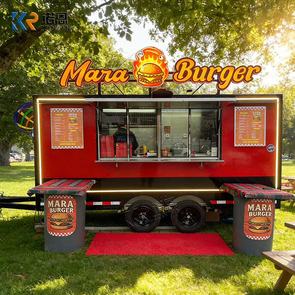 Concession Mobile Food Trailer - Mobile Coffee Van Equipment ulasan dan harga
