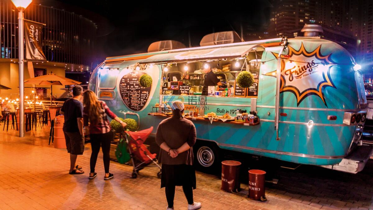 Fully Equipped Caravan Bar Ven - Mobile Coffee Van Equipment ulasan dan harga