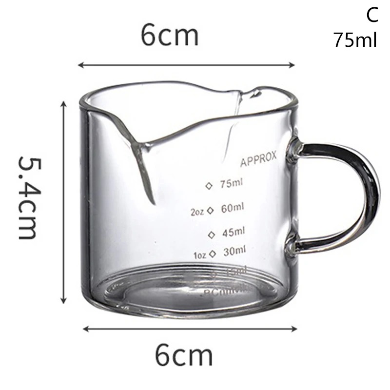 1/2pcs Espresso Cups 4oz Espre - Espresso Shot Glass ulasan dan harga