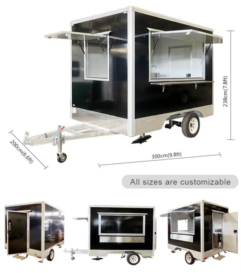 Pizza Coffee Camper Van Mobile - Mobile Coffee Van Equipment ulasan dan harga