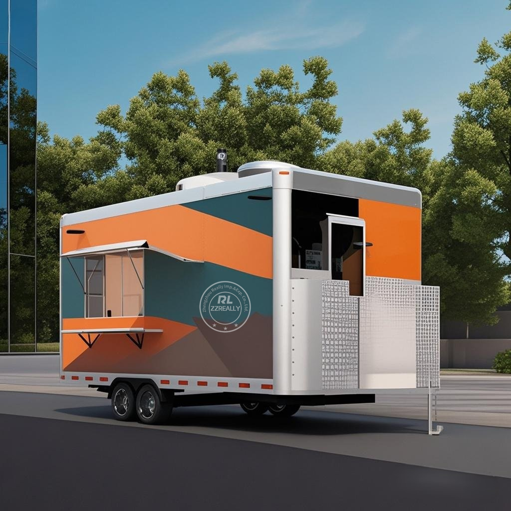 Snack Fast Food Truck Mobile K - Mobile Coffee Van Equipment ulasan dan harga