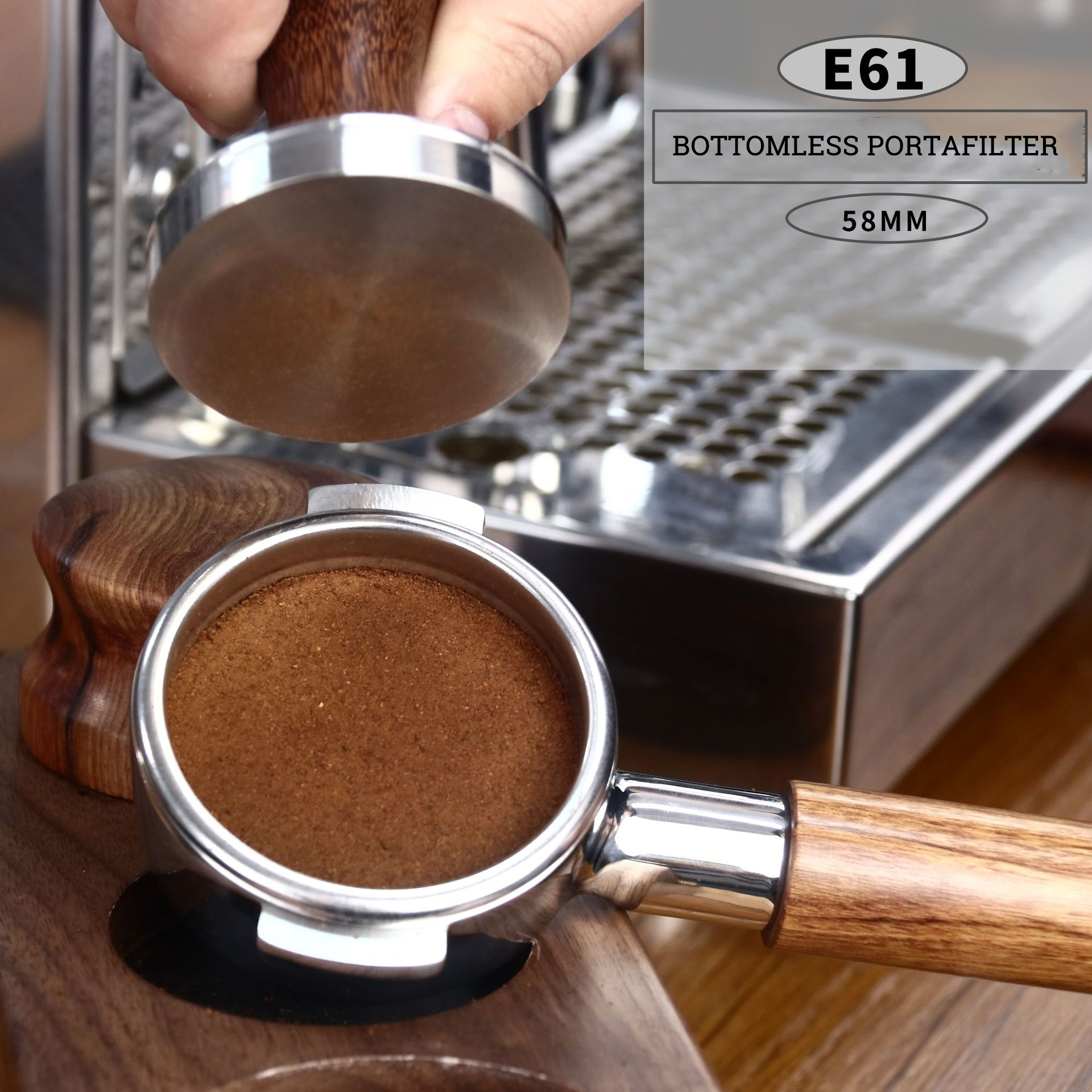 Expobar E61 58MM Naked Portafi - Naked Portafilter Bottomless ulasan dan harga