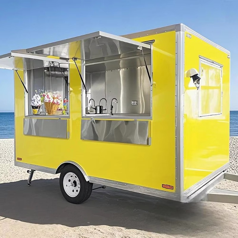 CE Certificate Fully Equipped  - Mobile Coffee Van Equipment ulasan dan harga