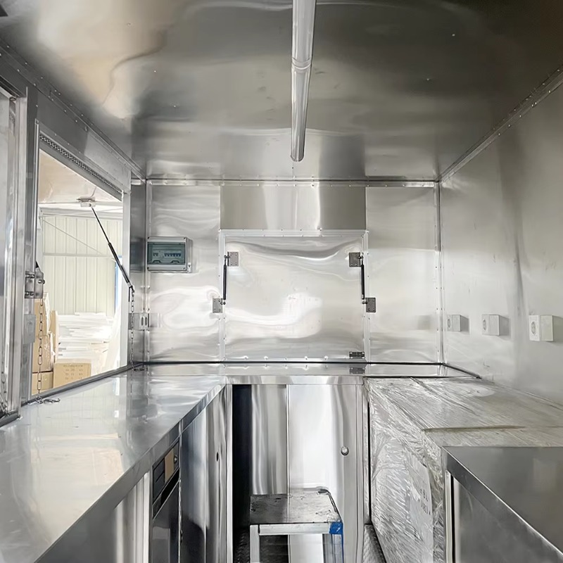 CE Certificate Fully Equipped  - Mobile Coffee Van Equipment ulasan dan harga