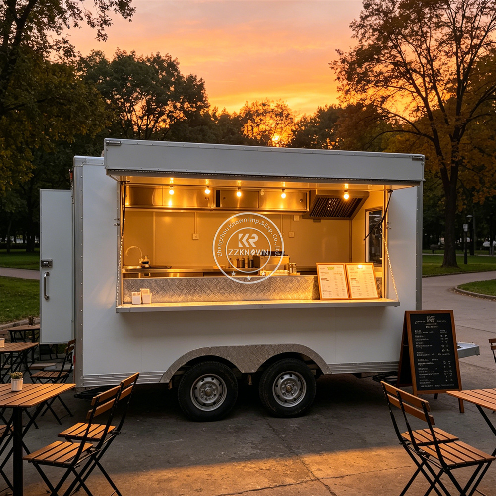 Modern Custom Coffee Ice Cream - Mobile Coffee Van Equipment ulasan dan harga