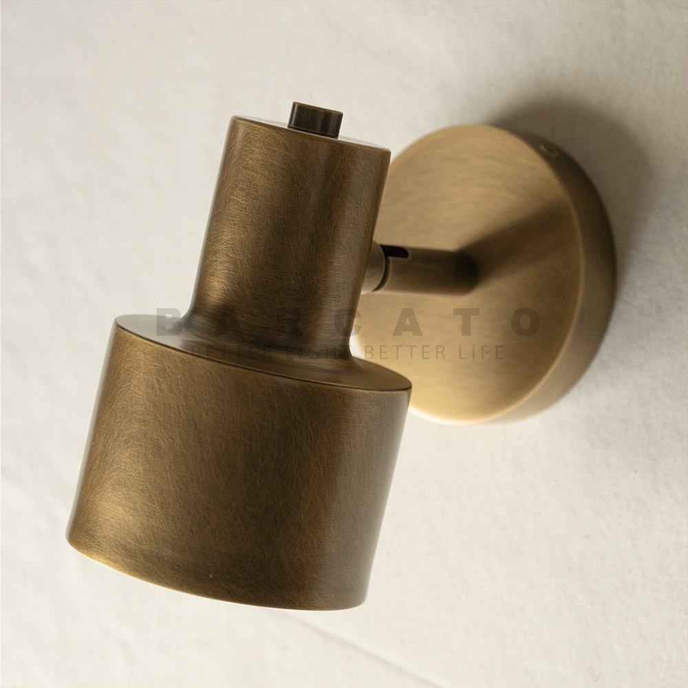 Brass LED Wall Lights Rotatabl - Coffee Quality Control ulasan dan harga