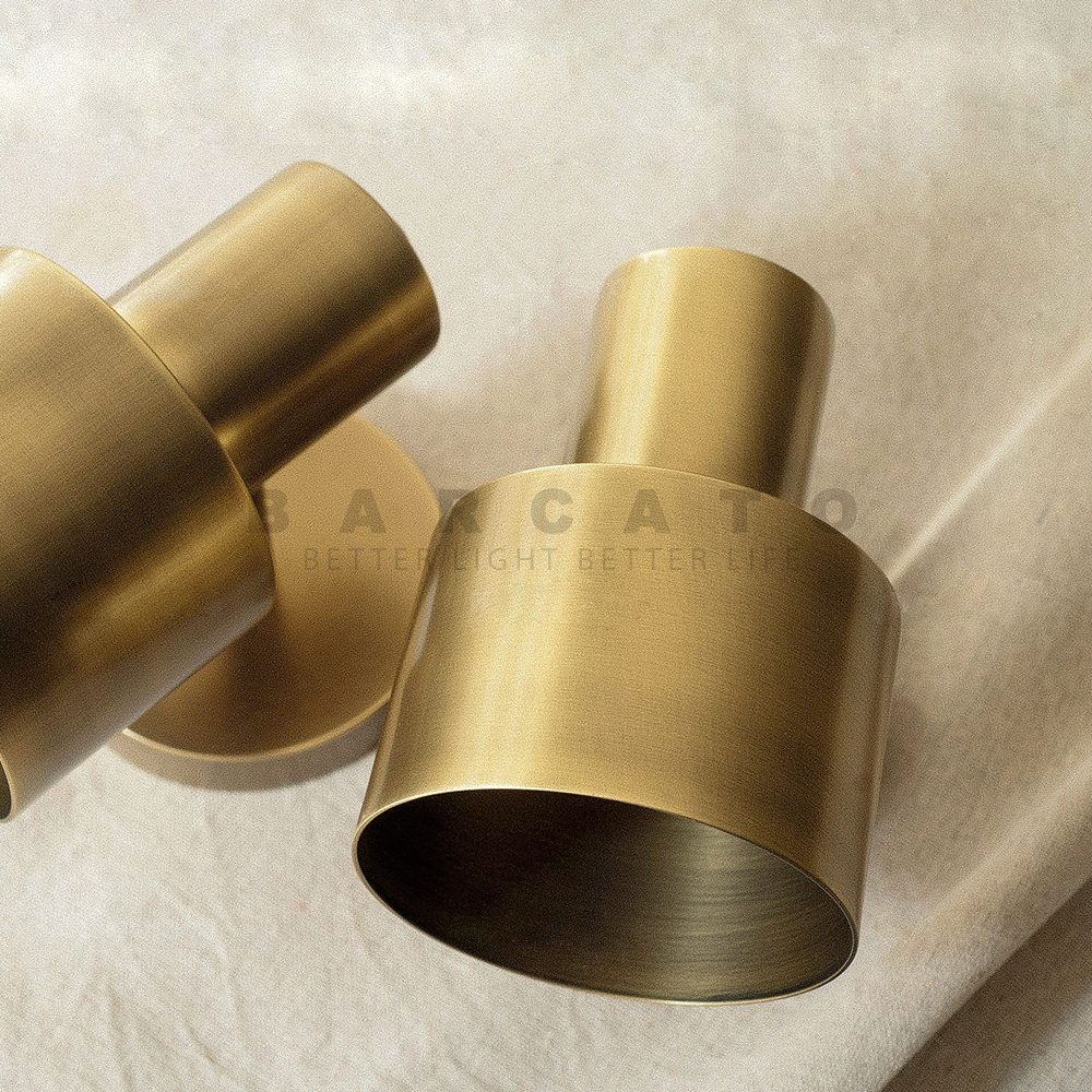 Brass LED Wall Lights Rotatabl - Coffee Quality Control ulasan dan harga