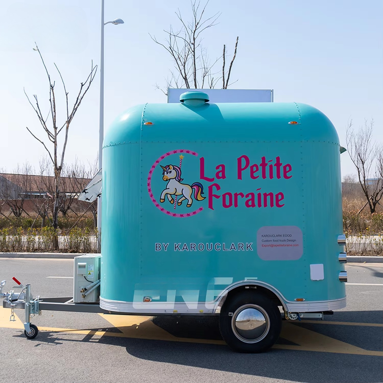 Fully Equipped  Food Van Trail - Mobile Coffee Van Equipment ulasan dan harga