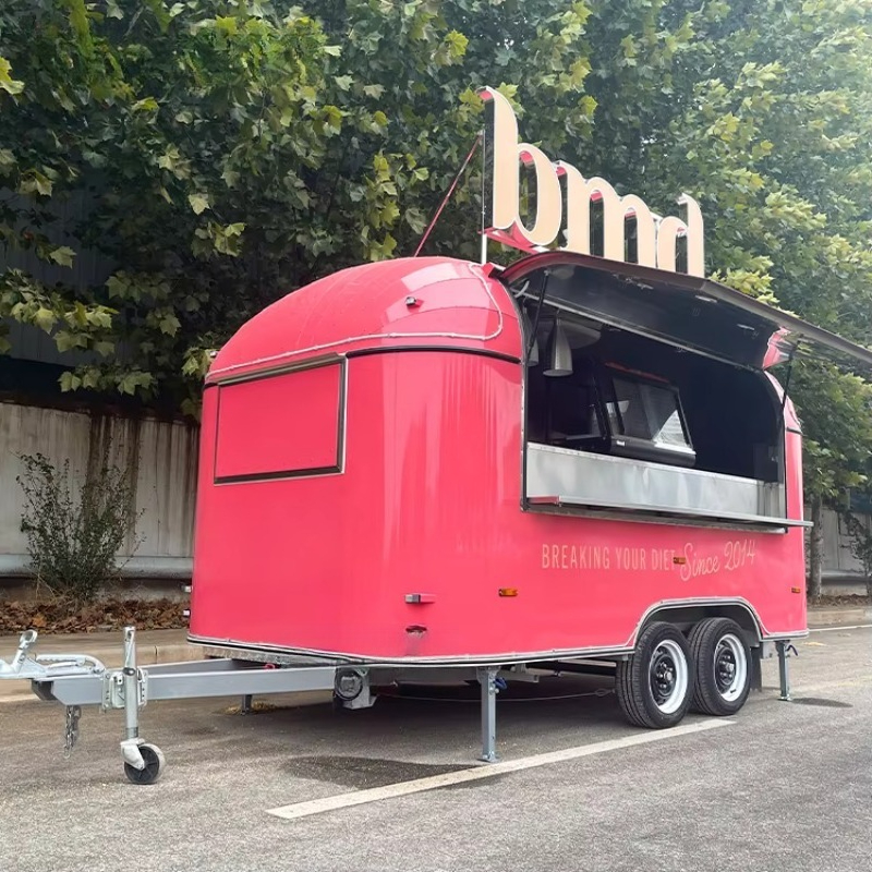 Mobile Food Trailer Bakery Ice - Mobile Coffee Van Equipment ulasan dan harga