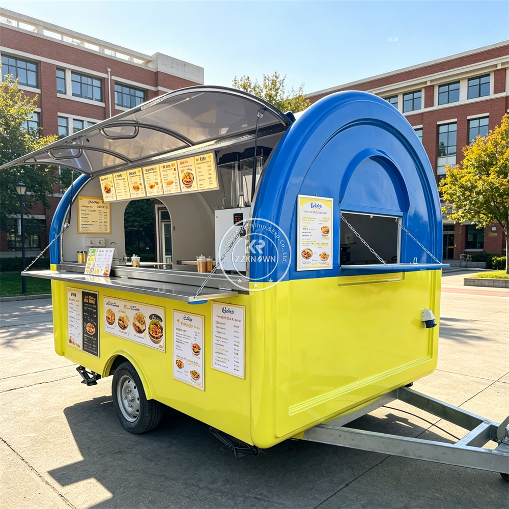 Concession Trailer Food Traile - Mobile Coffee Van Equipment ulasan dan harga