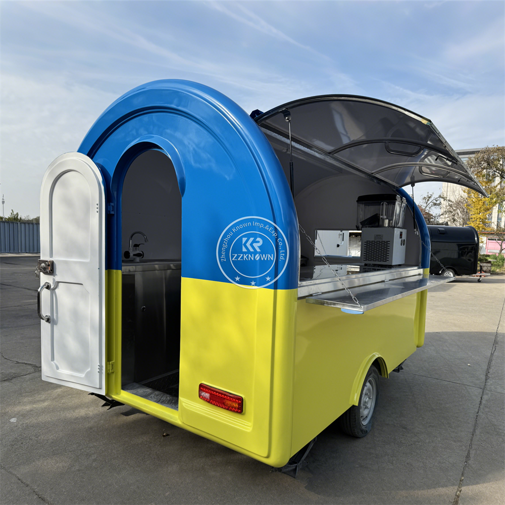 Concession Trailer Food Traile - Mobile Coffee Van Equipment ulasan dan harga