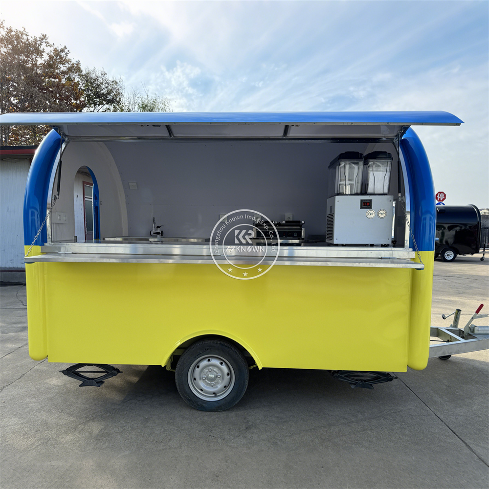 Concession Trailer Food Traile - Mobile Coffee Van Equipment ulasan dan harga