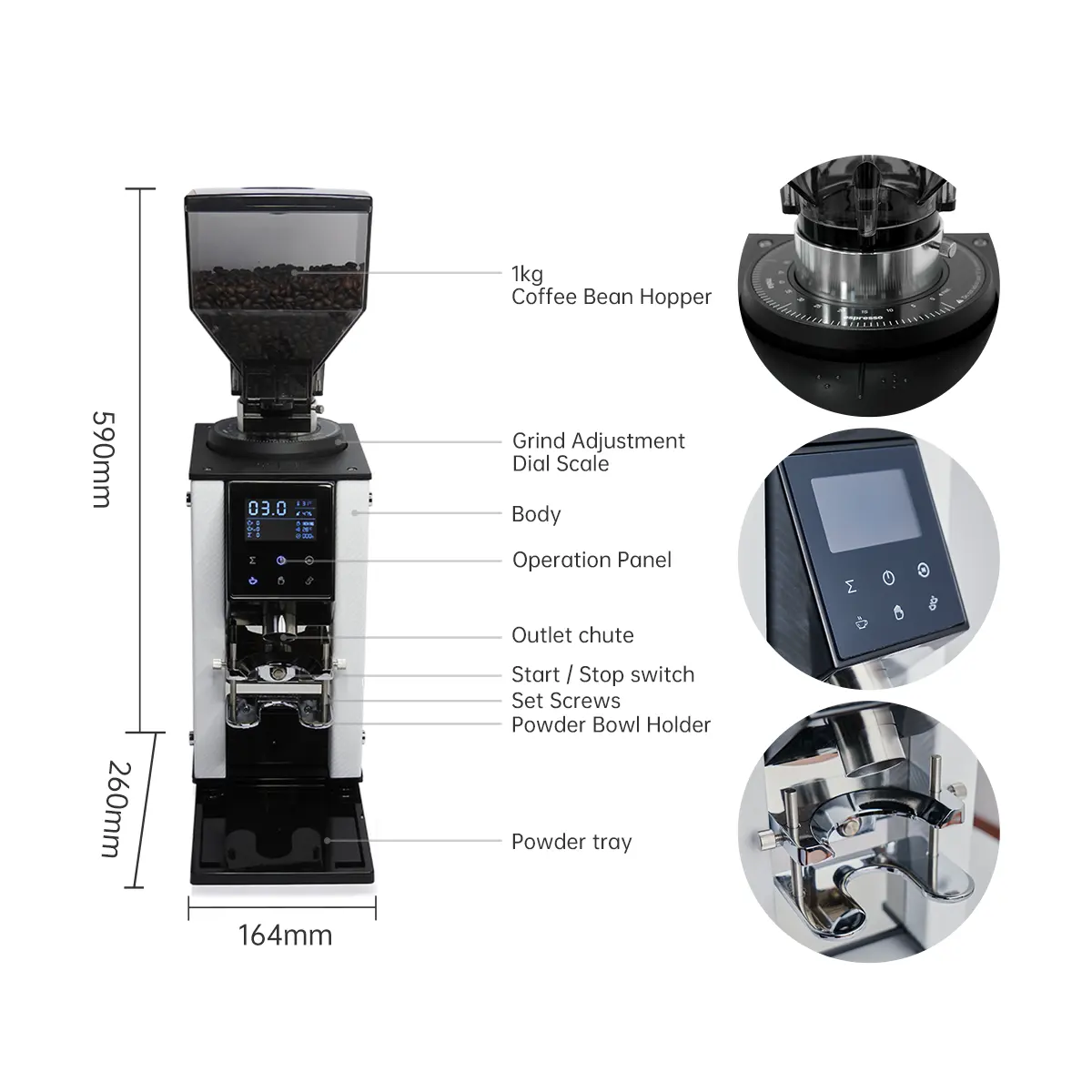 ZF64P High Quality Commercial  - Coffee Quality Control ulasan dan harga
