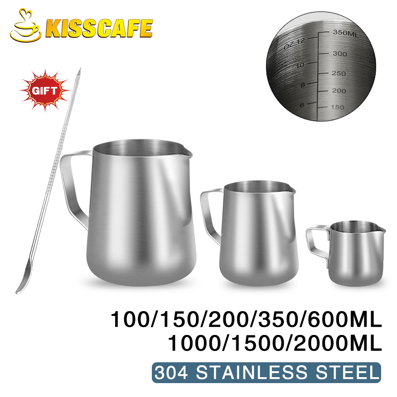 Milk Frother Jug Stainless Ste - Coffee Shop Equipment ulasan dan harga
