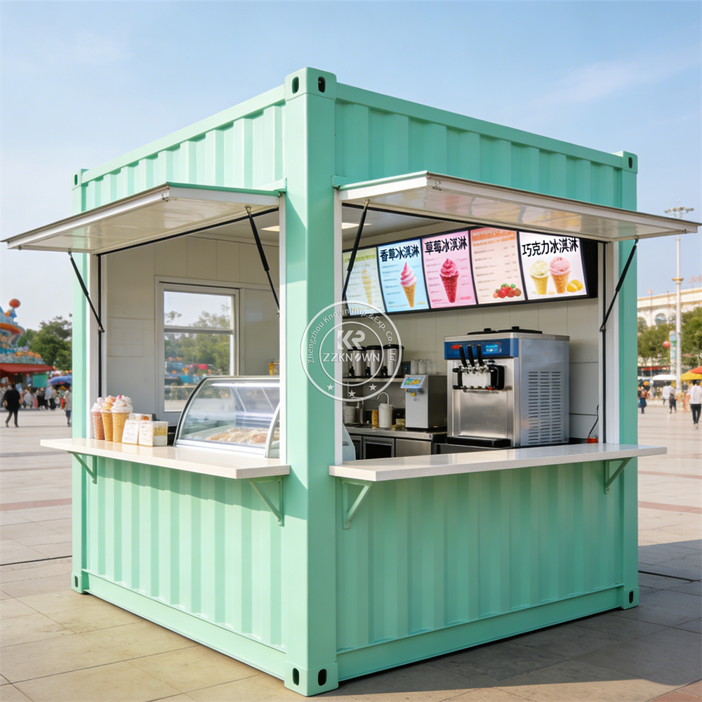 Custom Luxury Mobile Fast Food - Coffee Shop Equipment ulasan dan harga