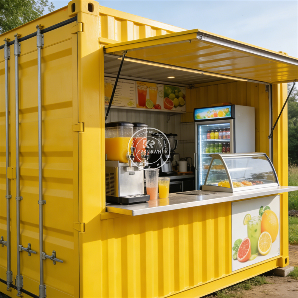 Custom Luxury Mobile Fast Food - Coffee Shop Equipment ulasan dan harga
