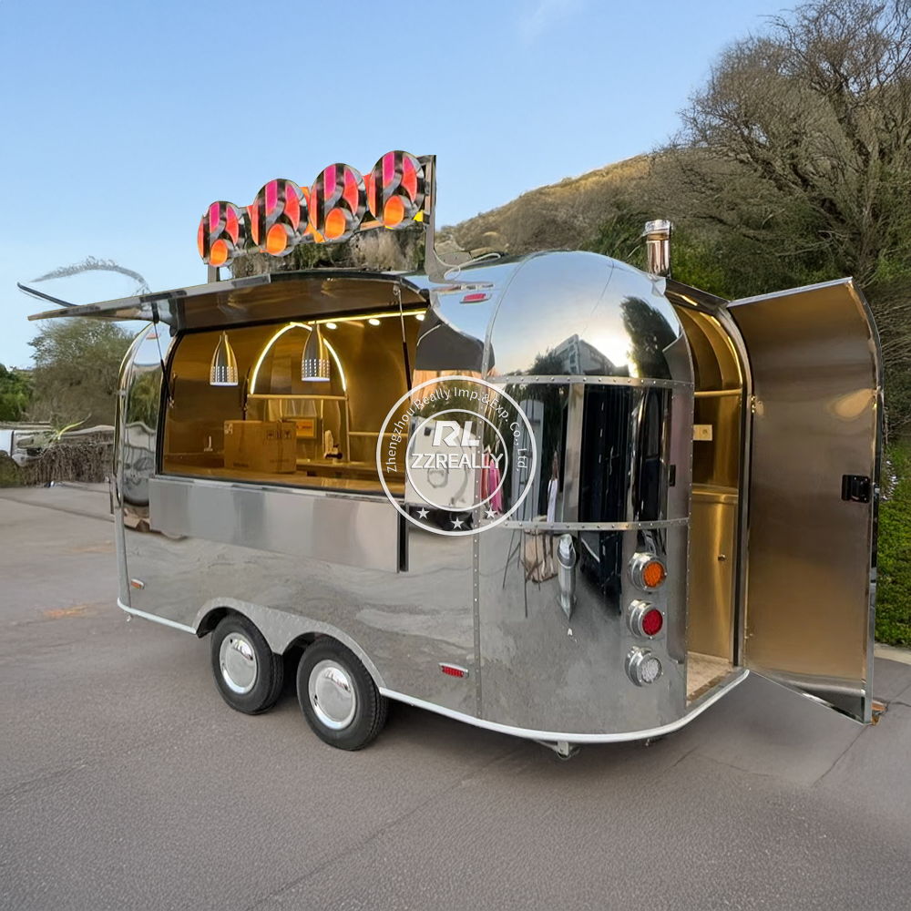 Europe Standard  Food Trailer  - Coffee Equipment Europe ulasan dan harga