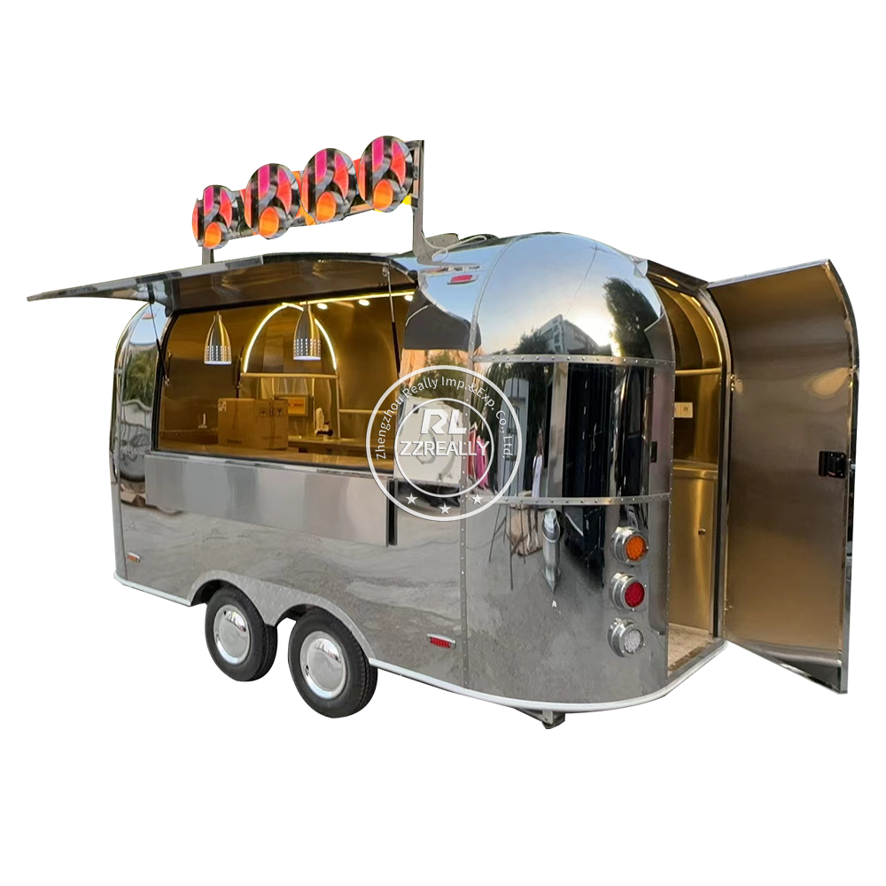 Europe Standard  Food Trailer  - Coffee Equipment Europe ulasan dan harga