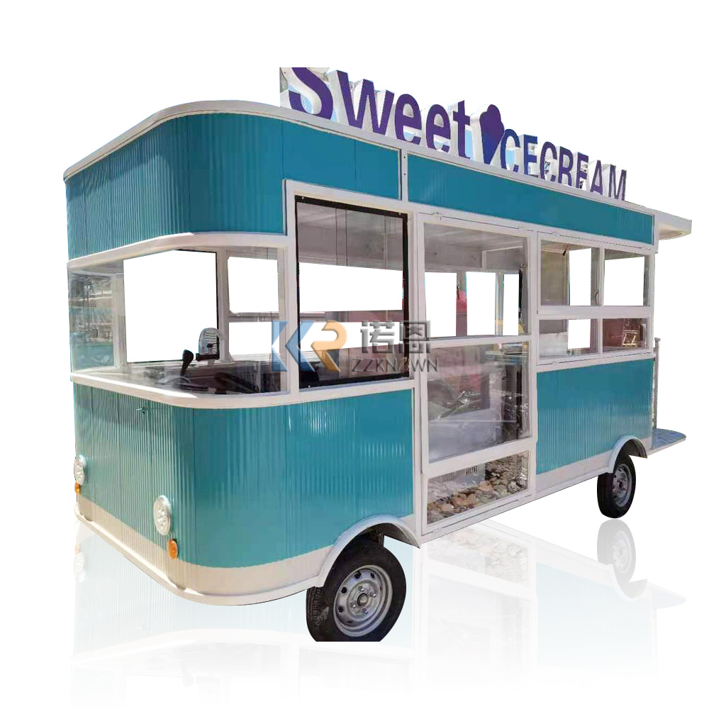 In Stock 5M Mobile Food Truck  - Mobile Coffee Van Equipment ulasan dan harga