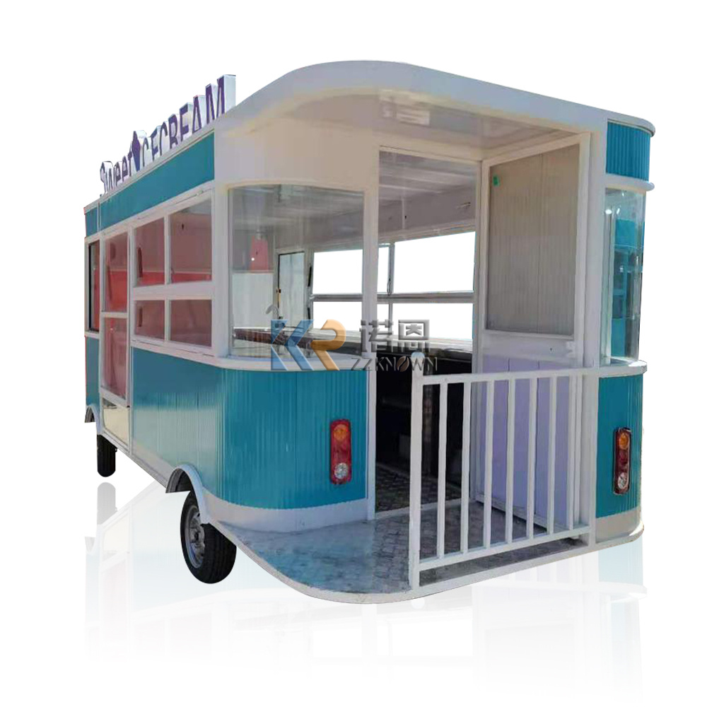 In Stock 5M Mobile Food Truck  - Mobile Coffee Van Equipment ulasan dan harga