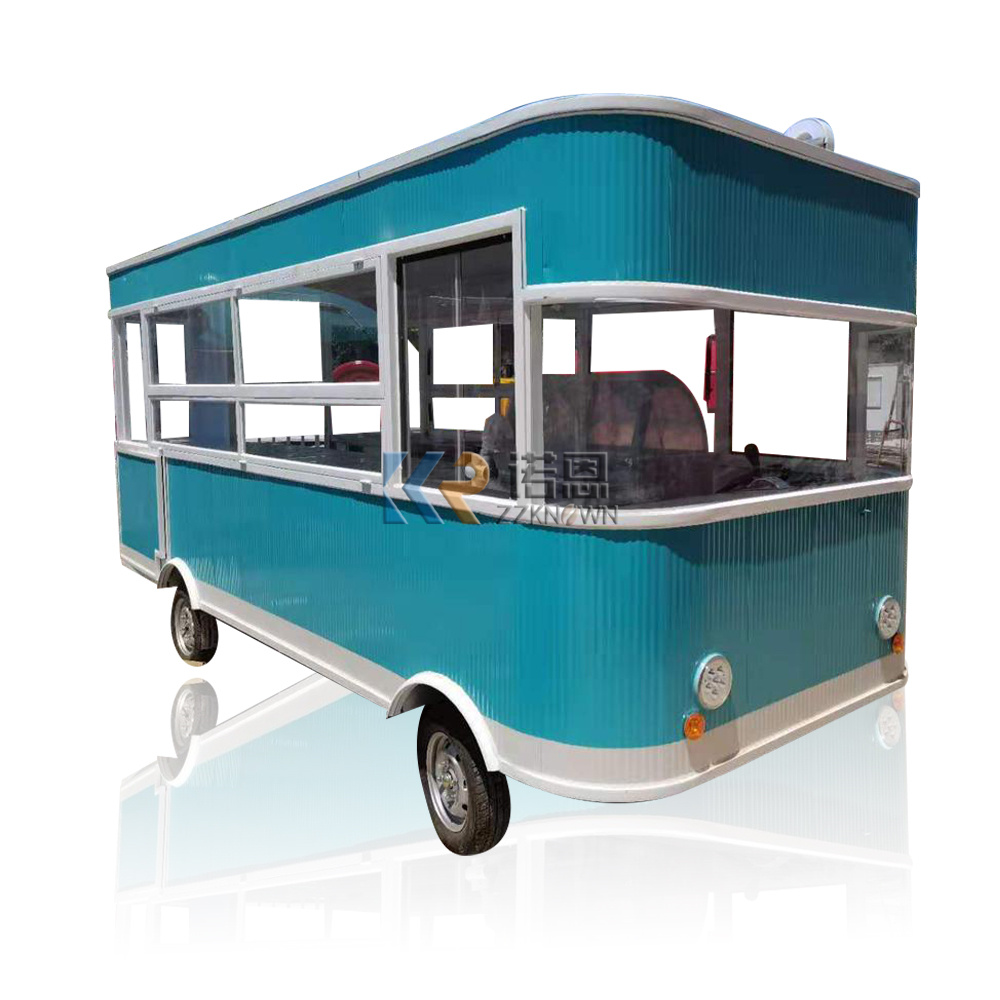 In Stock 5M Mobile Food Truck  - Mobile Coffee Van Equipment ulasan dan harga