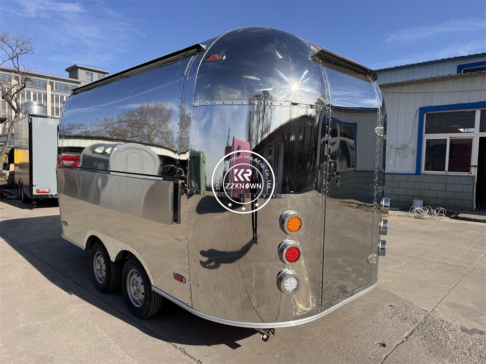 Custom  Food Trailers Usa Full - Mobile Coffee Van Equipment ulasan dan harga