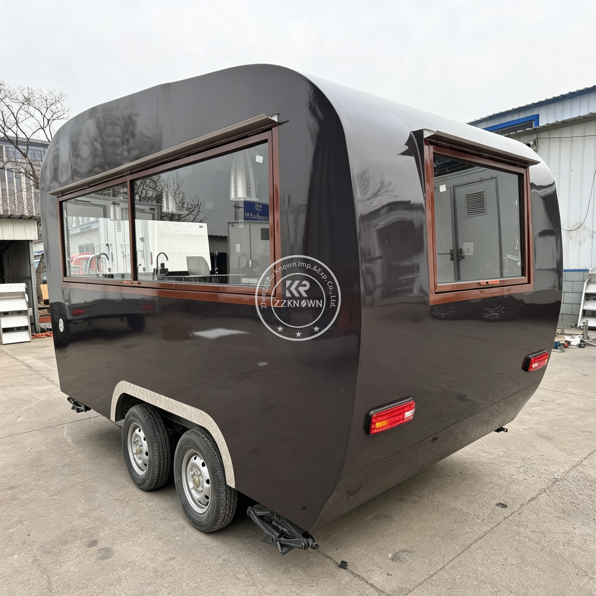 Street Stainless Steel Mobile  - Mobile Coffee Van Equipment ulasan dan harga