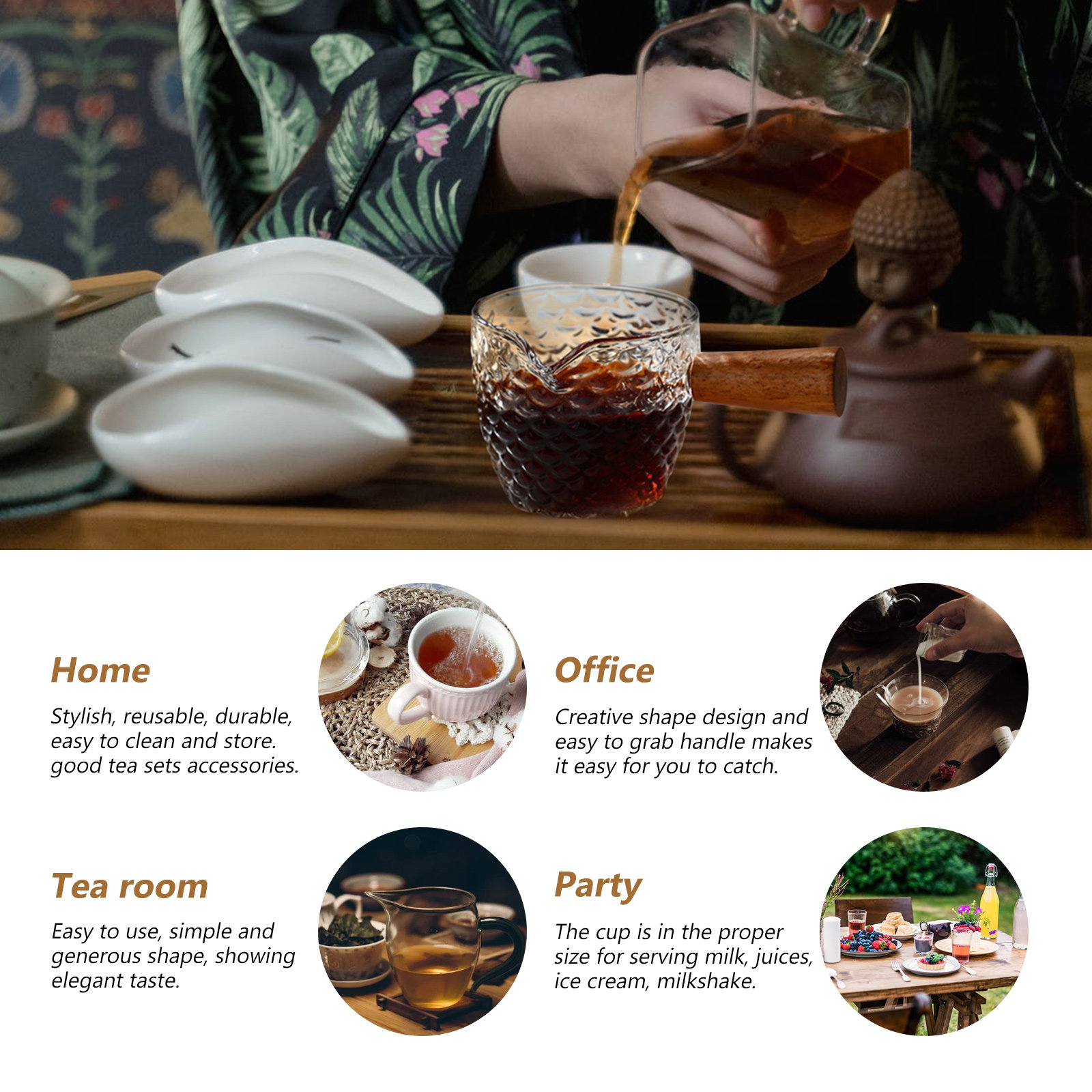 Texture Espresso Syrup Pitcher - Espresso Shot Glass ulasan dan harga
