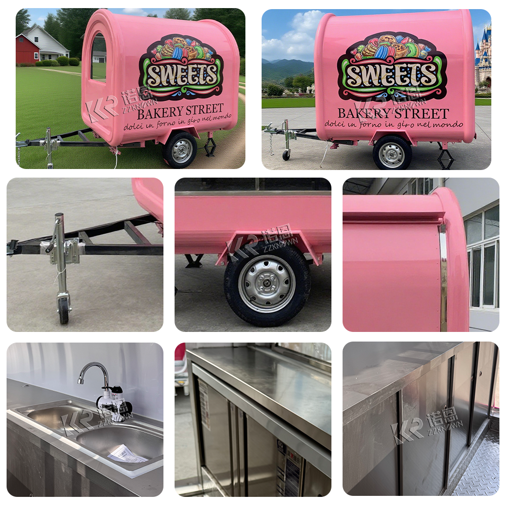 Commercial Street Concession F - Mobile Coffee Van Equipment ulasan dan harga
