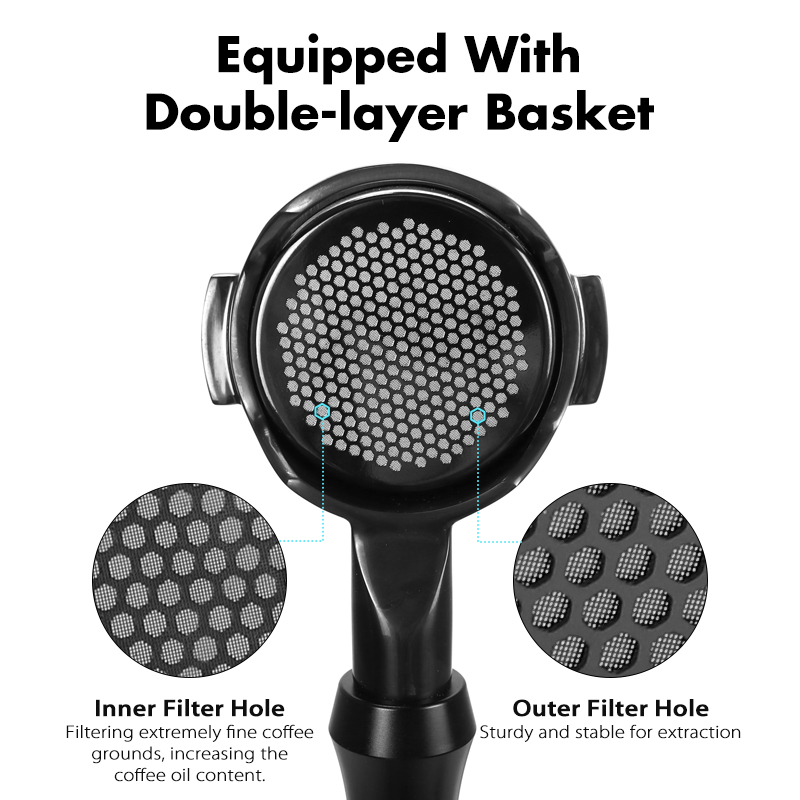 58MM Coffee Bottomless Portafi - Naked Portafilter Bottomless ulasan dan harga